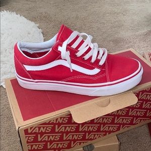 Old skool canvas vans